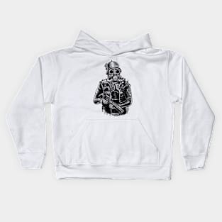 Steampunk Soldier Kids Hoodie